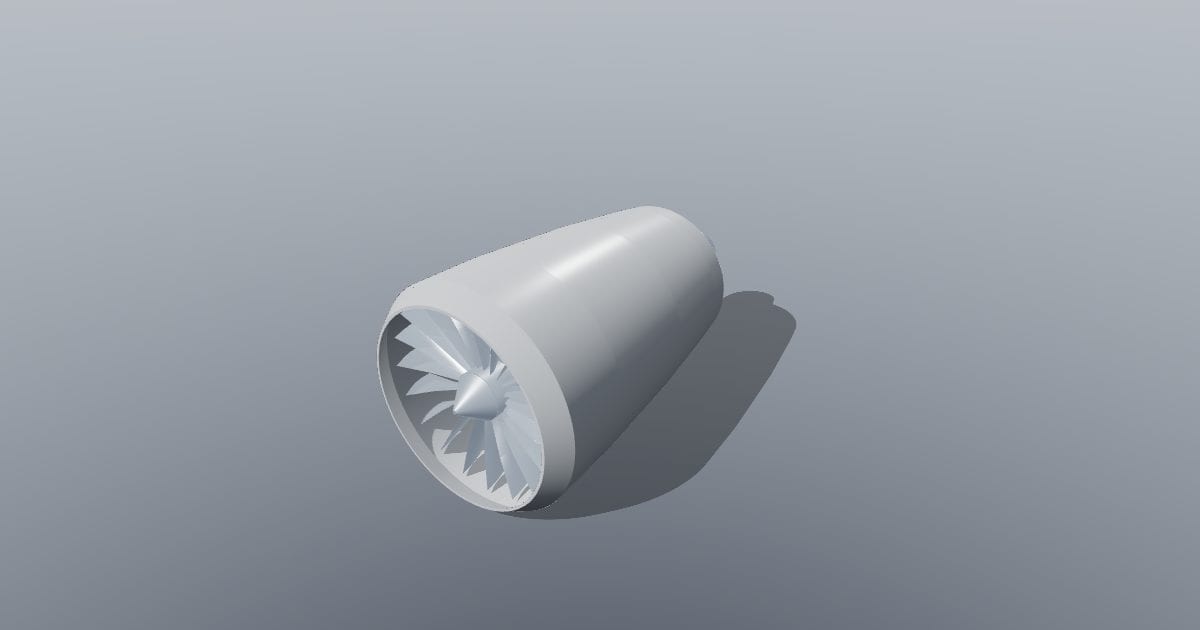 Turbofan exterior assembly