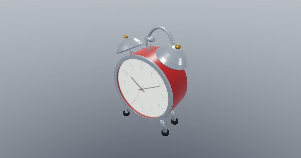 Twin-bell alarm clock