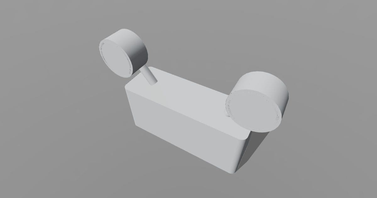 Twin-head emergency light