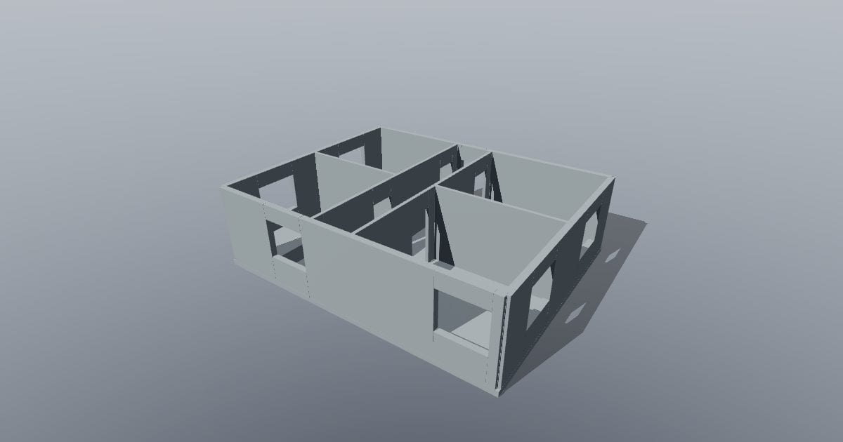 Two-bedroom apartment - 80 m2 (FBX)