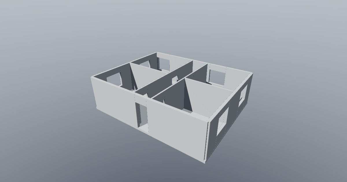 Two-bedroom apartment - 80 m2 (PLY)