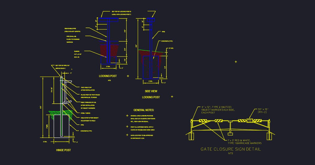Type I Gate (USFS VG2)