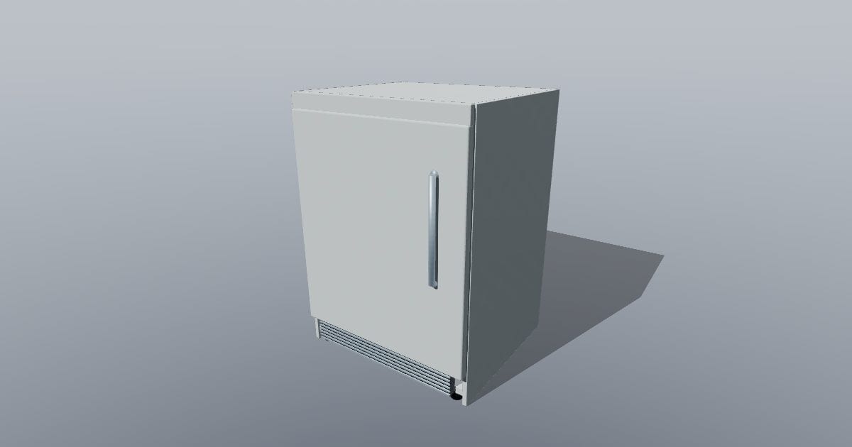 Undercounter fridge