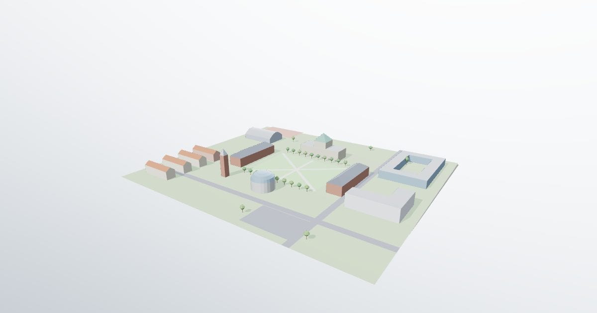University campus (CityGML)