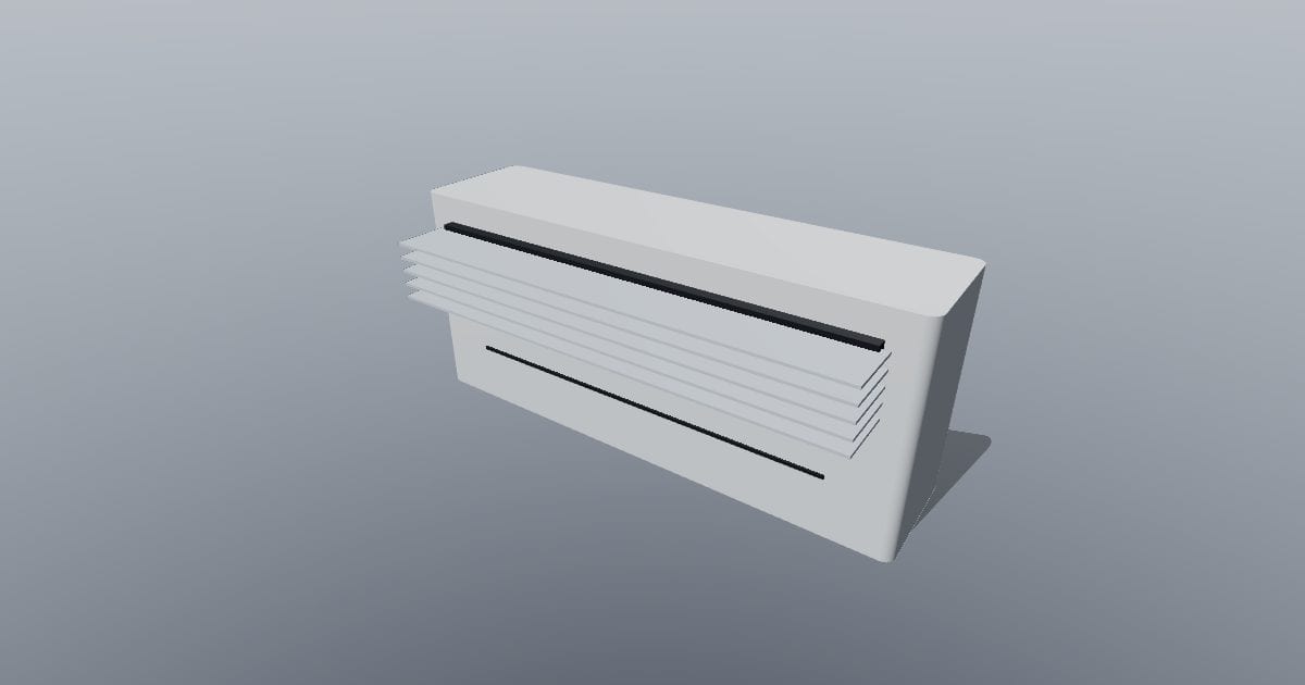 Uv c upper room fixture - Original lighting CAD