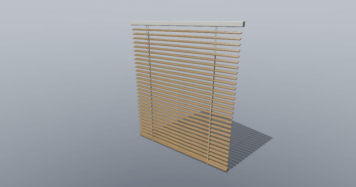 Venetian blind - Original Interior Furnishing