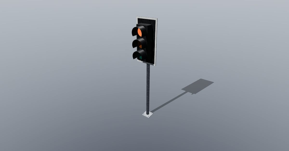 Vertical traffic light