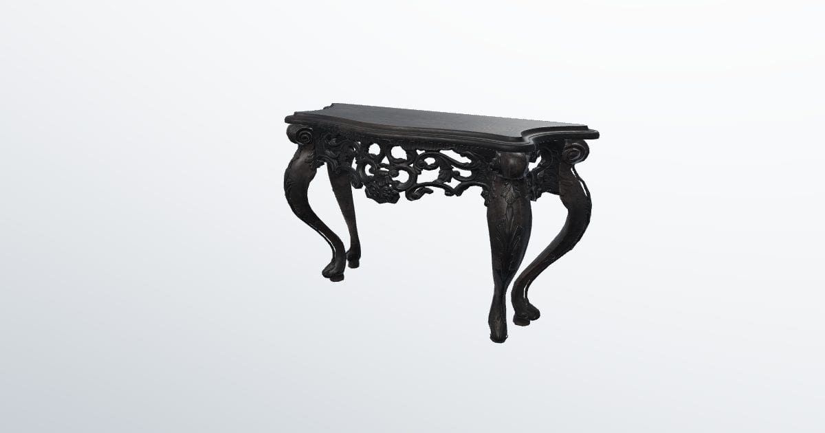 Victorian console table