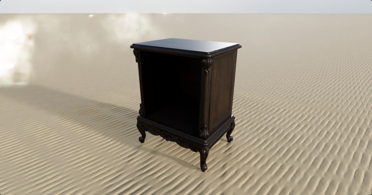 Victorian nightstand