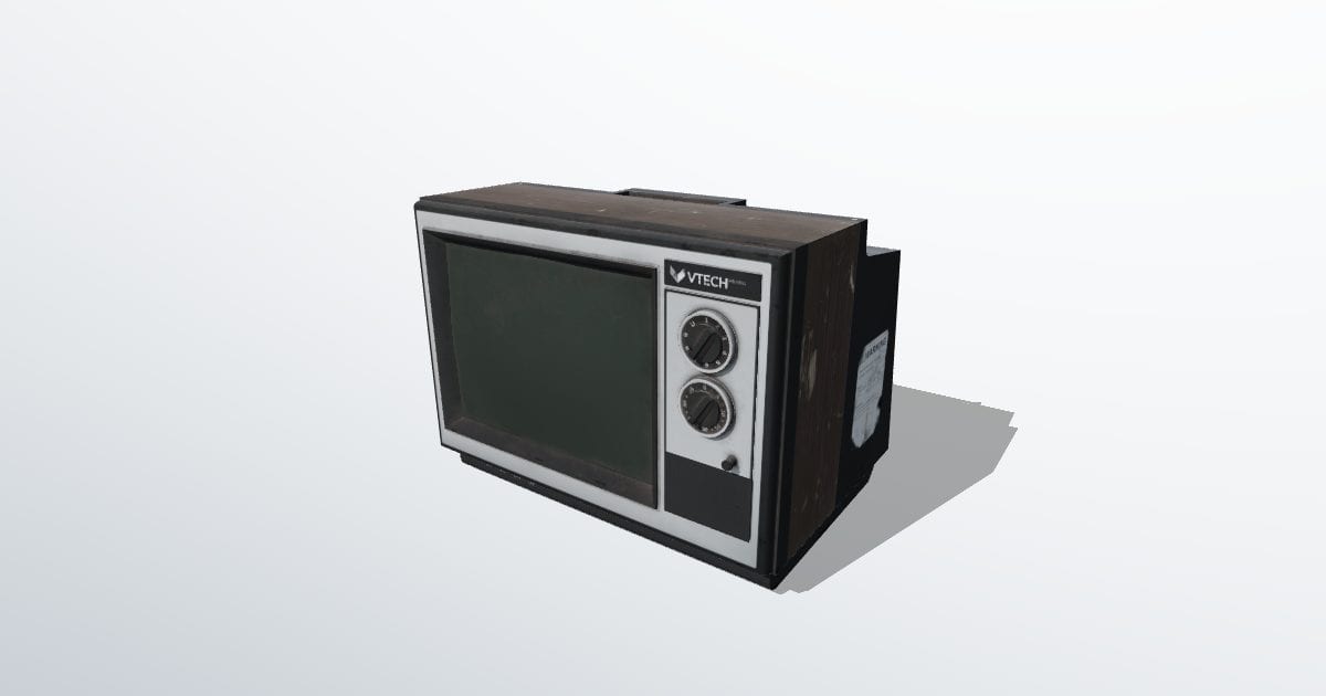 Vintage television