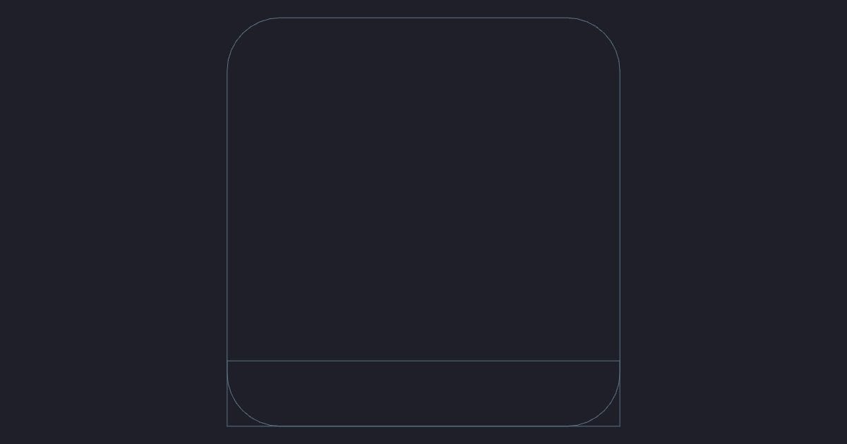 Visitor chair plan - CAD Block