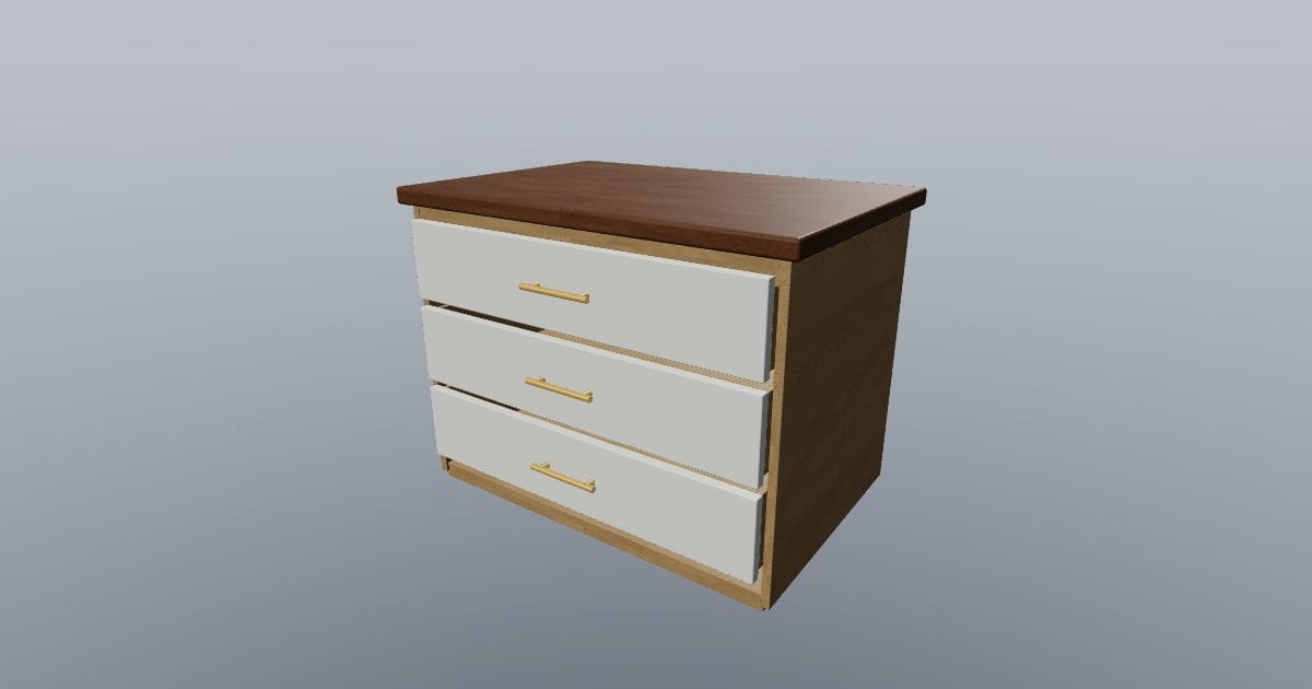 Walk in island - Original Interior Furnishing