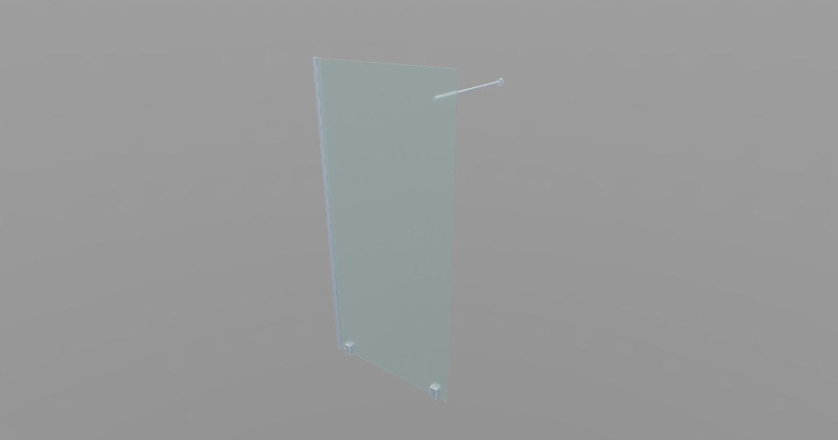 Walk-in Screen - Frameless Shower Screen