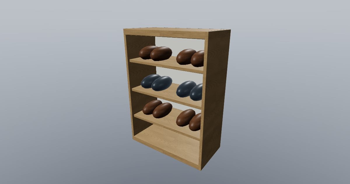 Walk in shoe rack module - Original Interior Furnishing