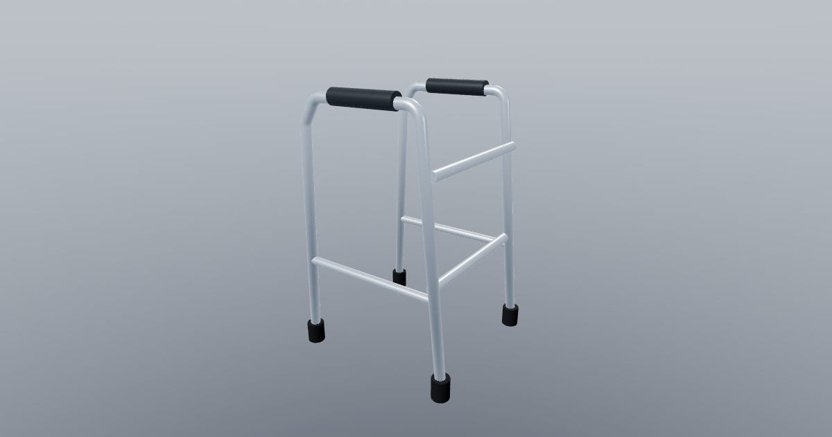 Walking support frame