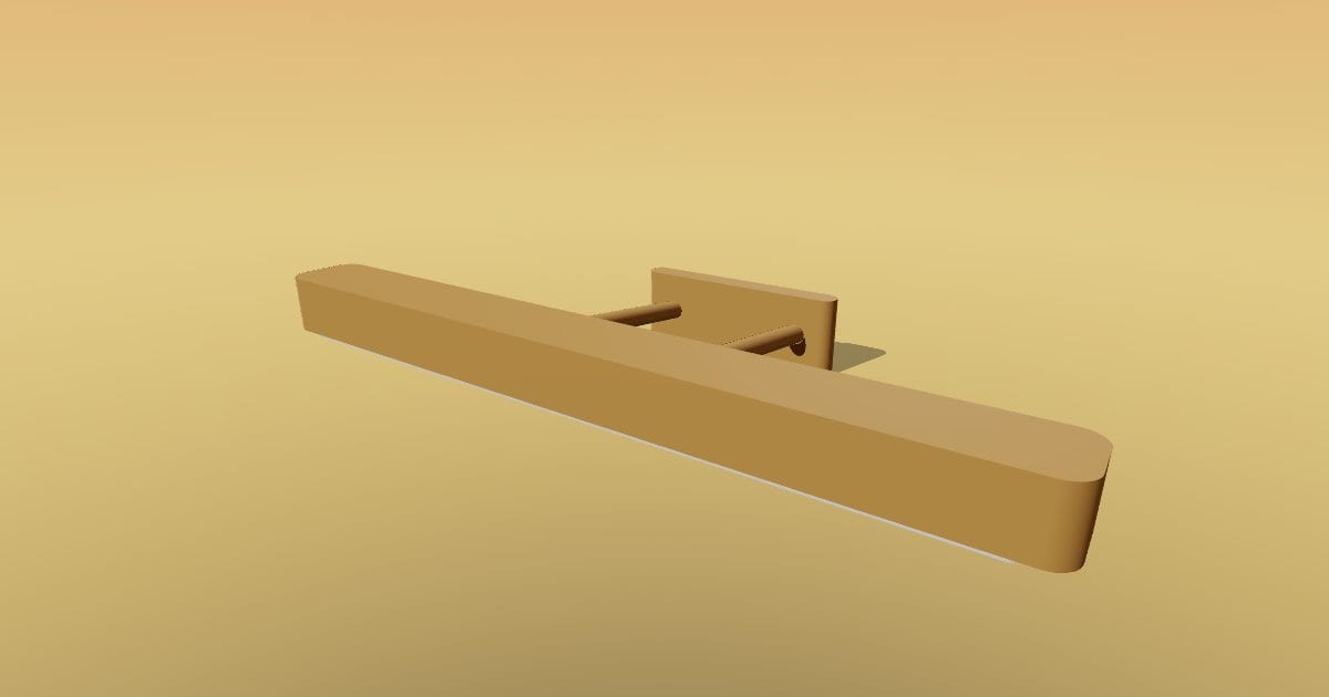 Wall art light - Original lighting CAD