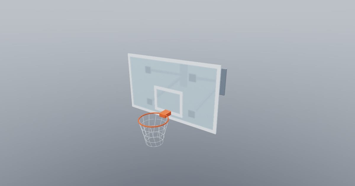 Wall basketball hoop - Sports equipment