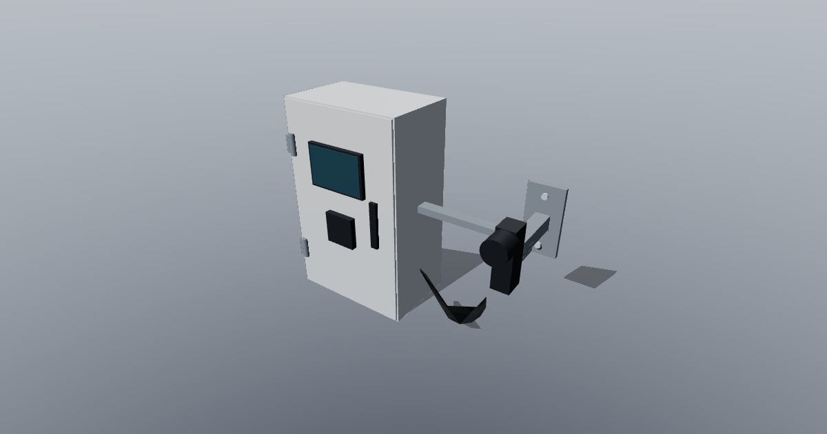 Wall ev charger - Original MEP CAD