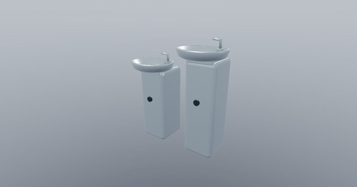 Water fountain - Original Public Kiosk