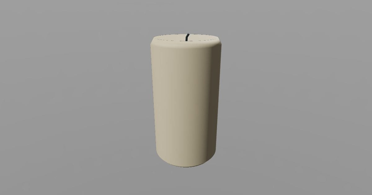 Wax Column - Candle