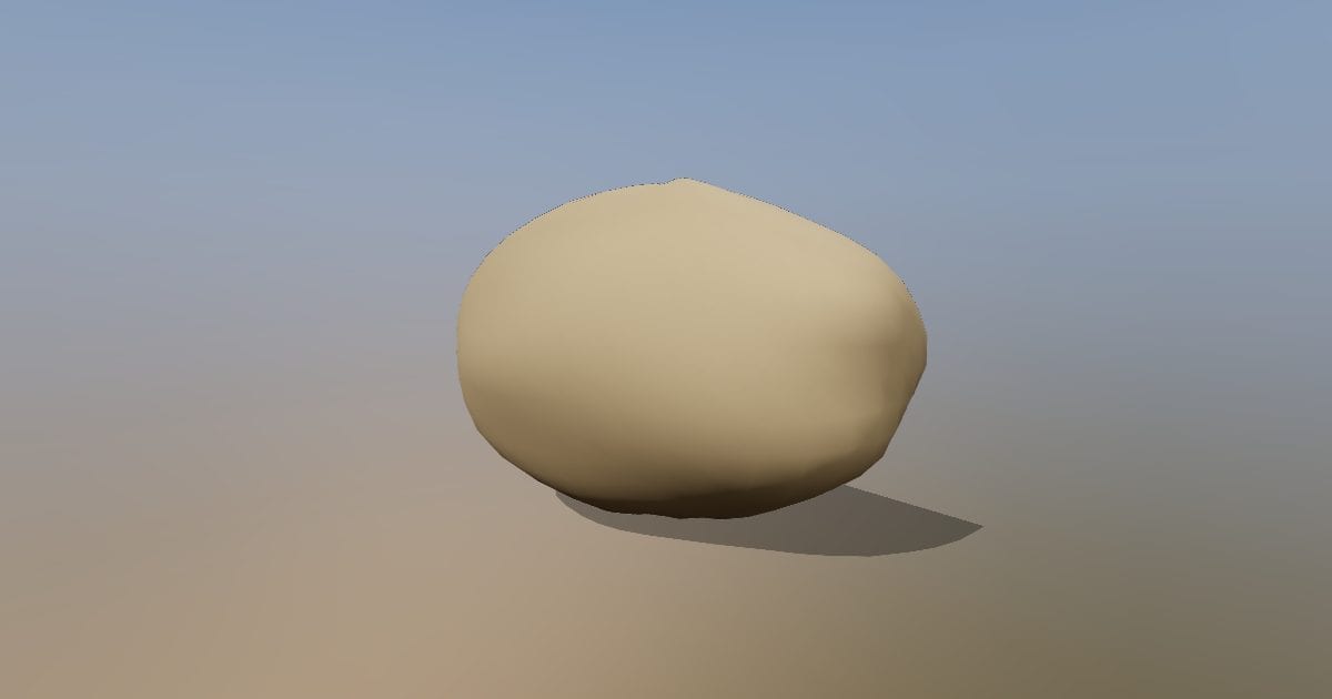 Weathered sandstone boulder