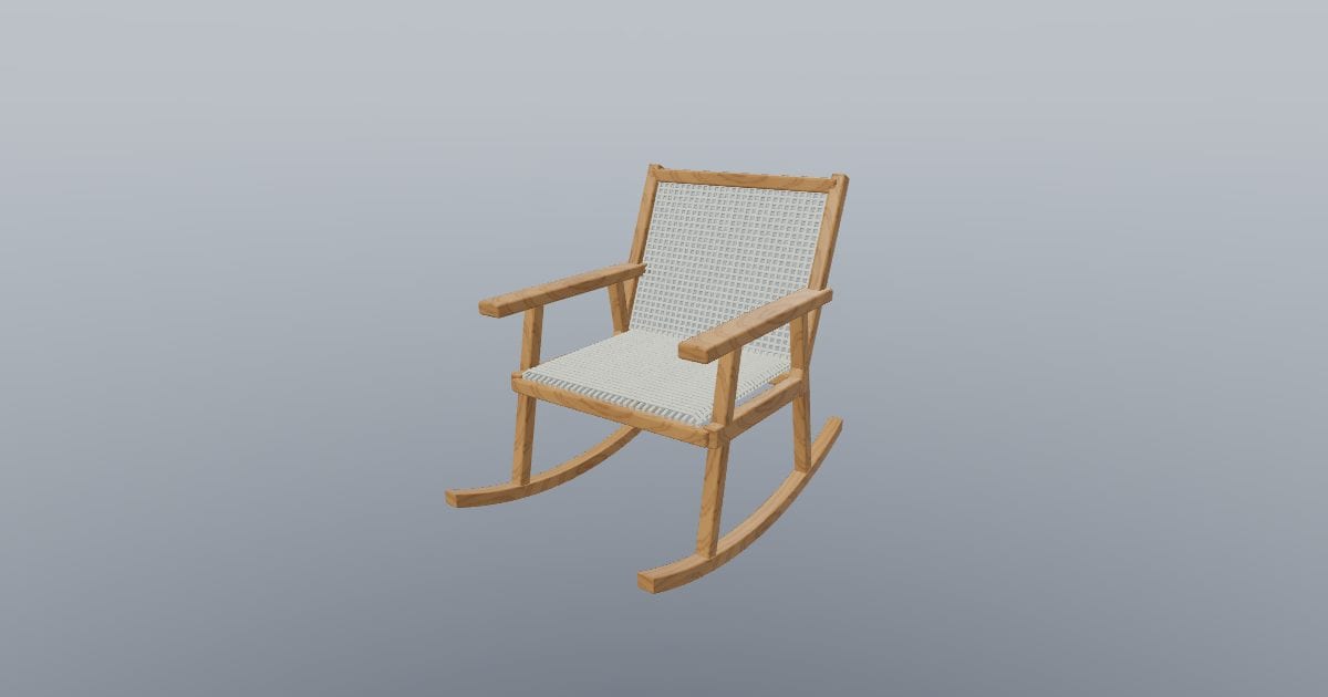 Weave - Woven Lounge Rocker