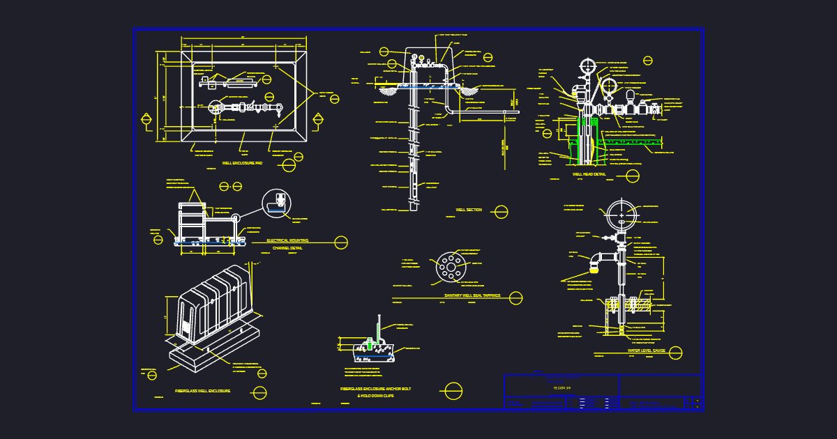Well, Mechanical & Transclosure Details (USFS C0000600)