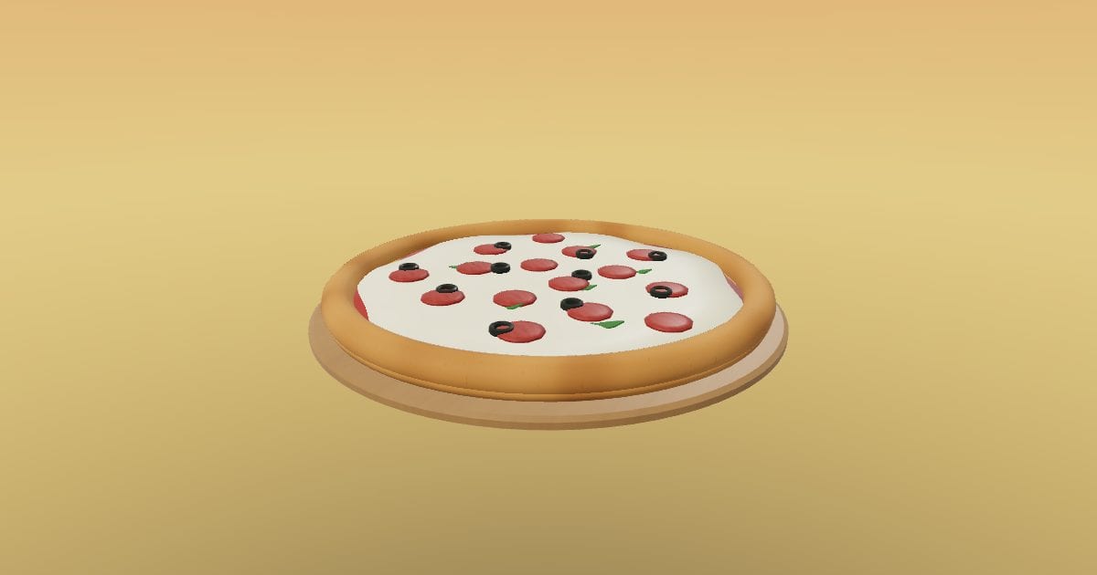 Whole pizza