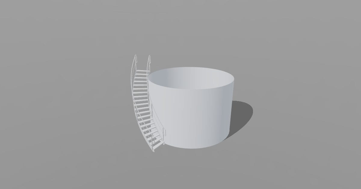 Winding staircase (iLogic)