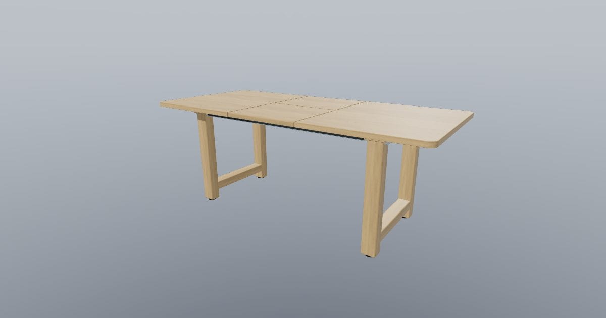 Wingfold - Butterfly-Leaf Dining Table