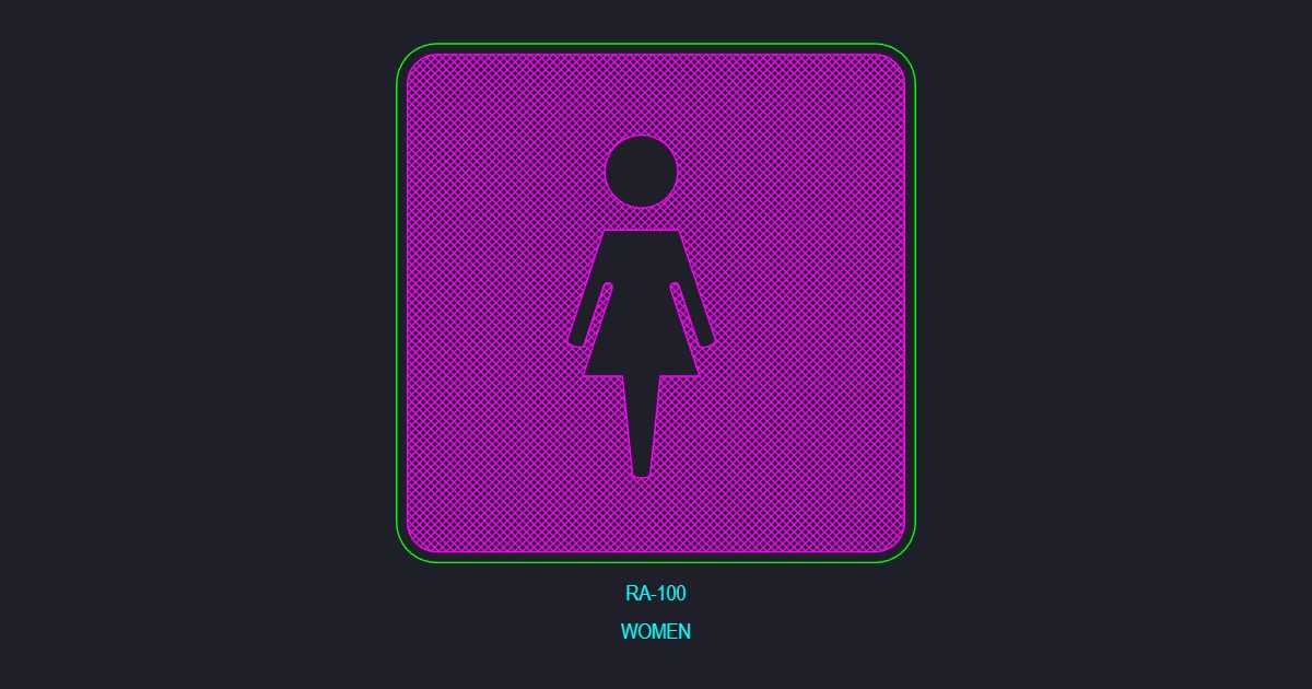 Women Sign (USFS RA_100)