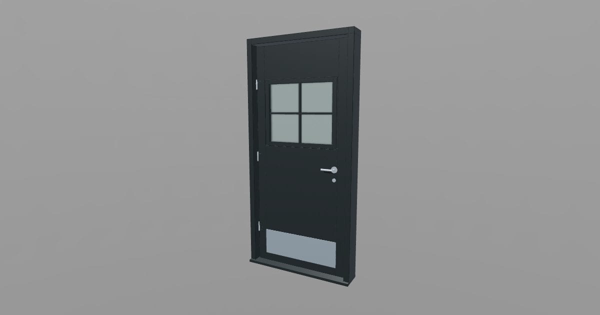 Workshop - Industrial Steel Door