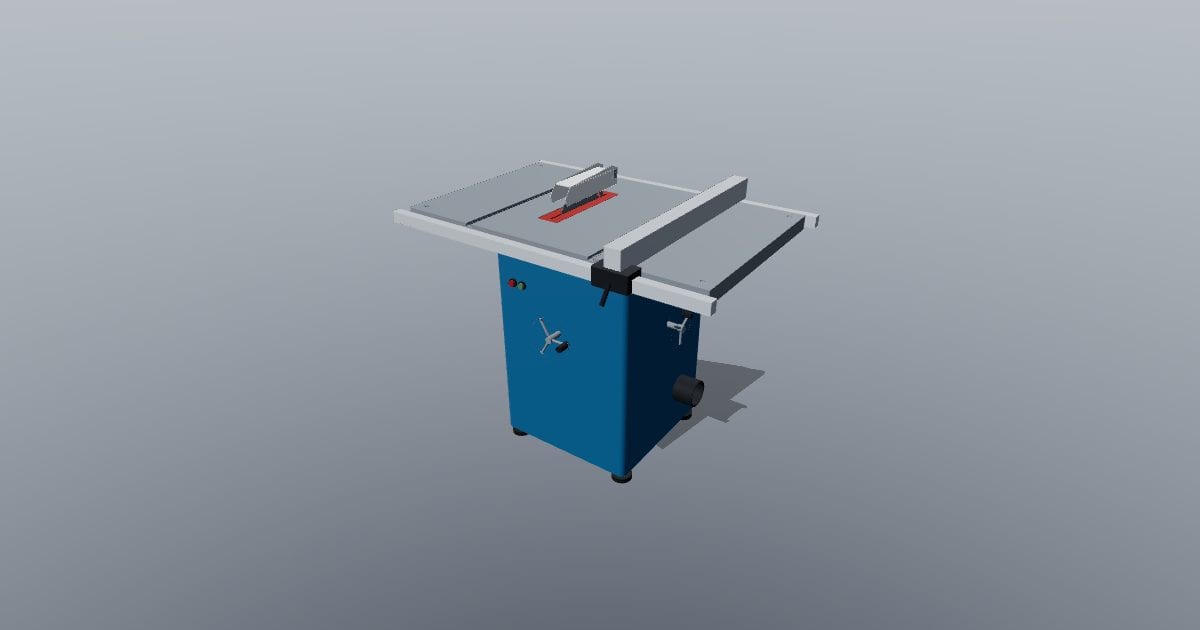 Workshop table saw