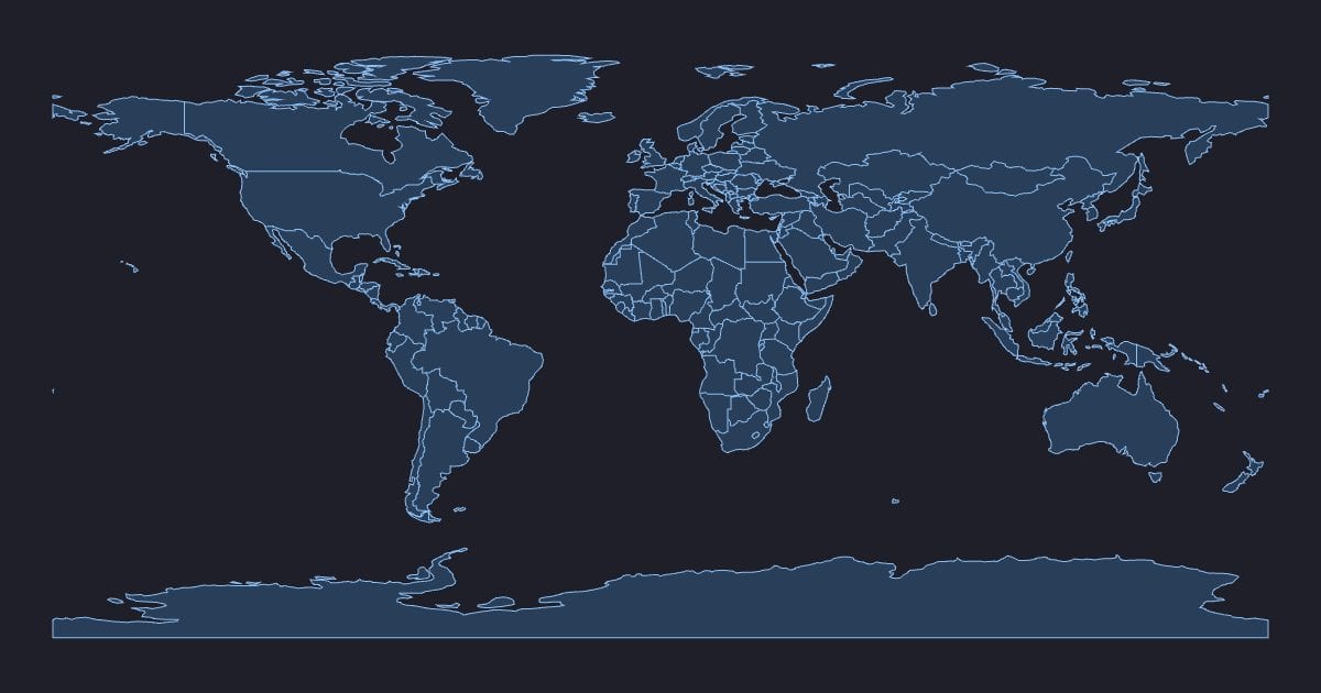 World countries (zipped set)