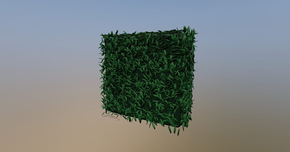 Yew hedge section