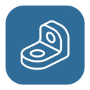 STEP (ISO-10303-21) (.step, .stp) file icon